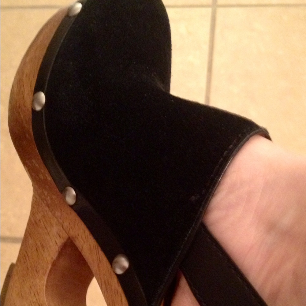 Michael Kors Wood Platform/Suede.